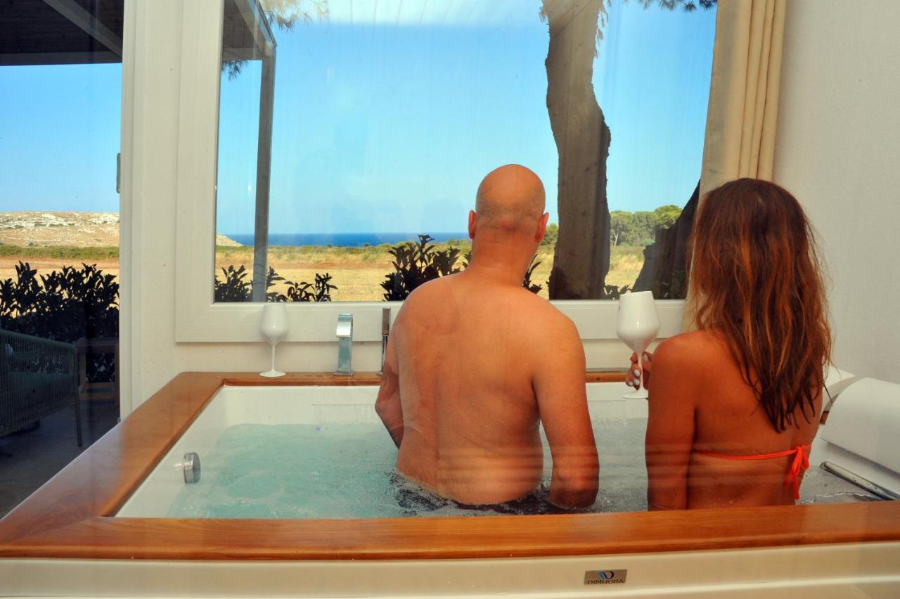 Tenuta L'Alba Di Monte Matino - Mobil Home โอตรันโต ภายนอก รูปภาพ